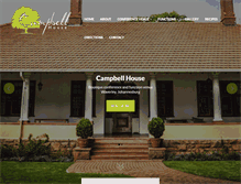 Tablet Screenshot of campbellhouse.co.za